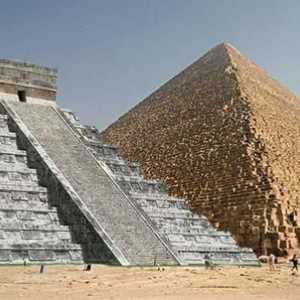 Възраст на маите пирамиди и египетски
