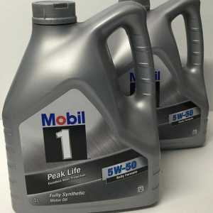 Всичко за моторното масло Mobil 5W50: спецификации, ревюта