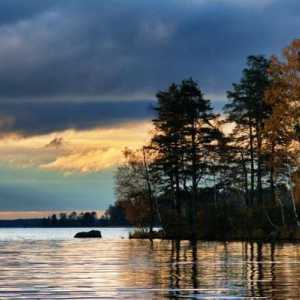 Vuoksa - езерото в района на Ленинград