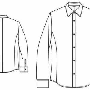 Модел на мъжка риза: конструкция на основата, модели