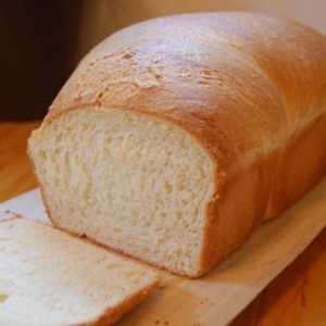Печете бял хляб у дома