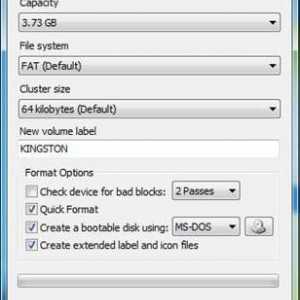 Флаш устройството за зареждане на DOS е инструкция за създаване.