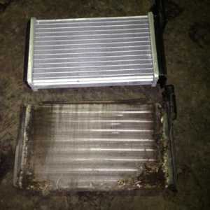 Смяна на радиатора на печката VAZ-2115 без отстраняване на панела