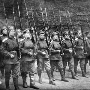 Женски батальон на смъртта през Първата световна война. Историята на създаването на женския батальон