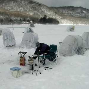 Зимна шатра за риболов със собствените си ръце. Как да направите палатка със собствените си ръце