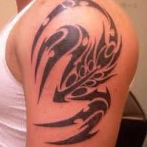 Значението на татуировките. Скорпион