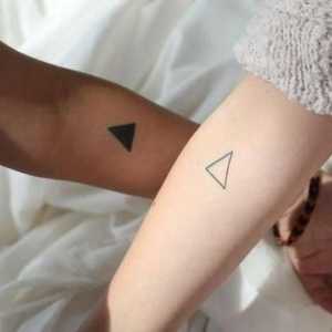 Стойността на триъгълник (татуировка) в древността и съвременния свят