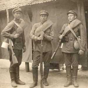 Ранки на Червената армия до 1943 г. Червена армия на работниците и селяните